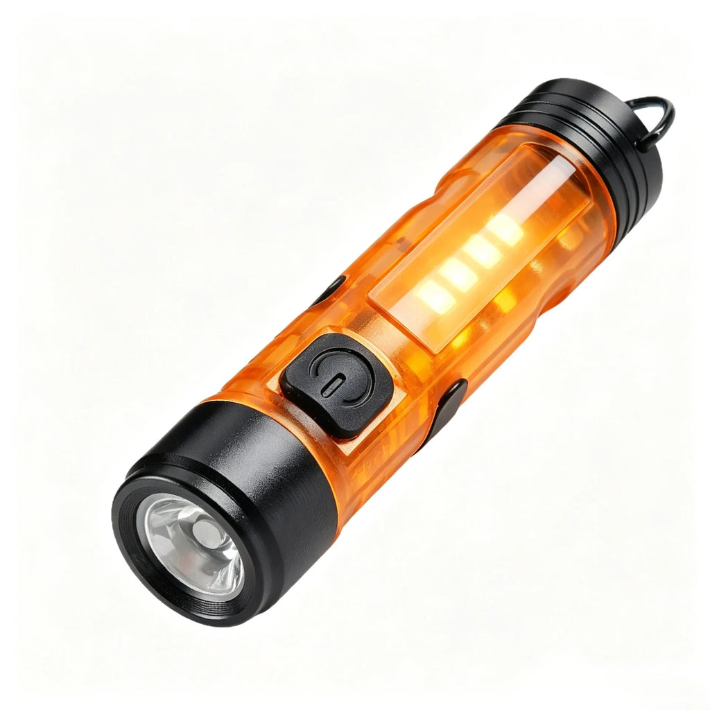Mini lanterna chaveiro LED recarregável