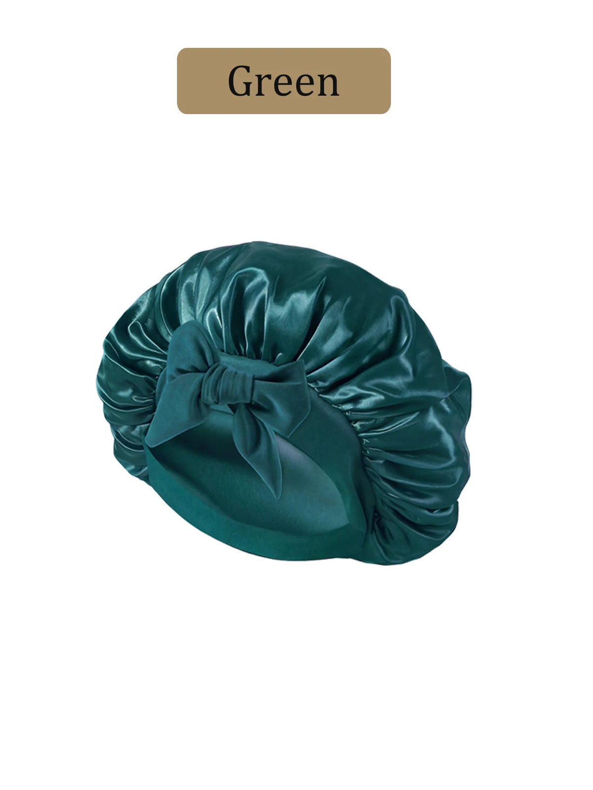 Touca de cetim para cabelo cacheado