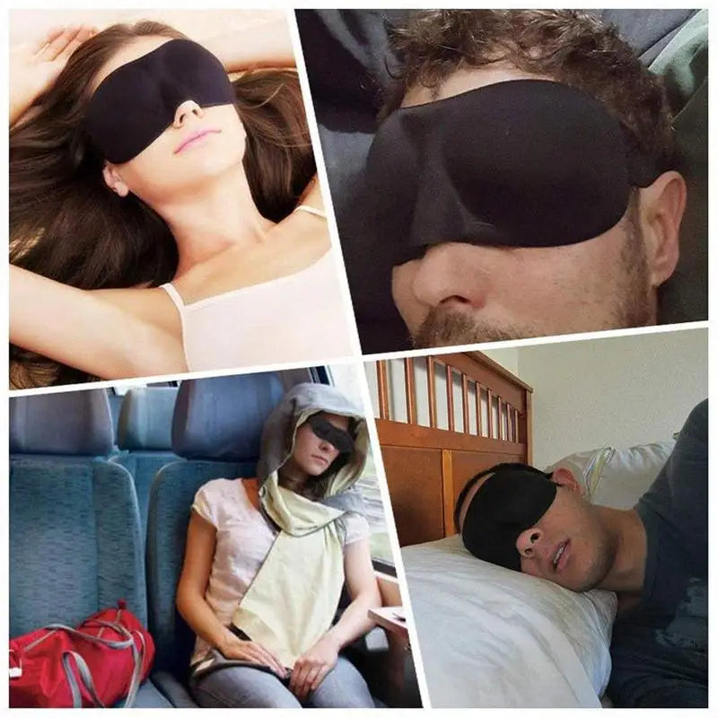Máscara de dormir 3D contornada