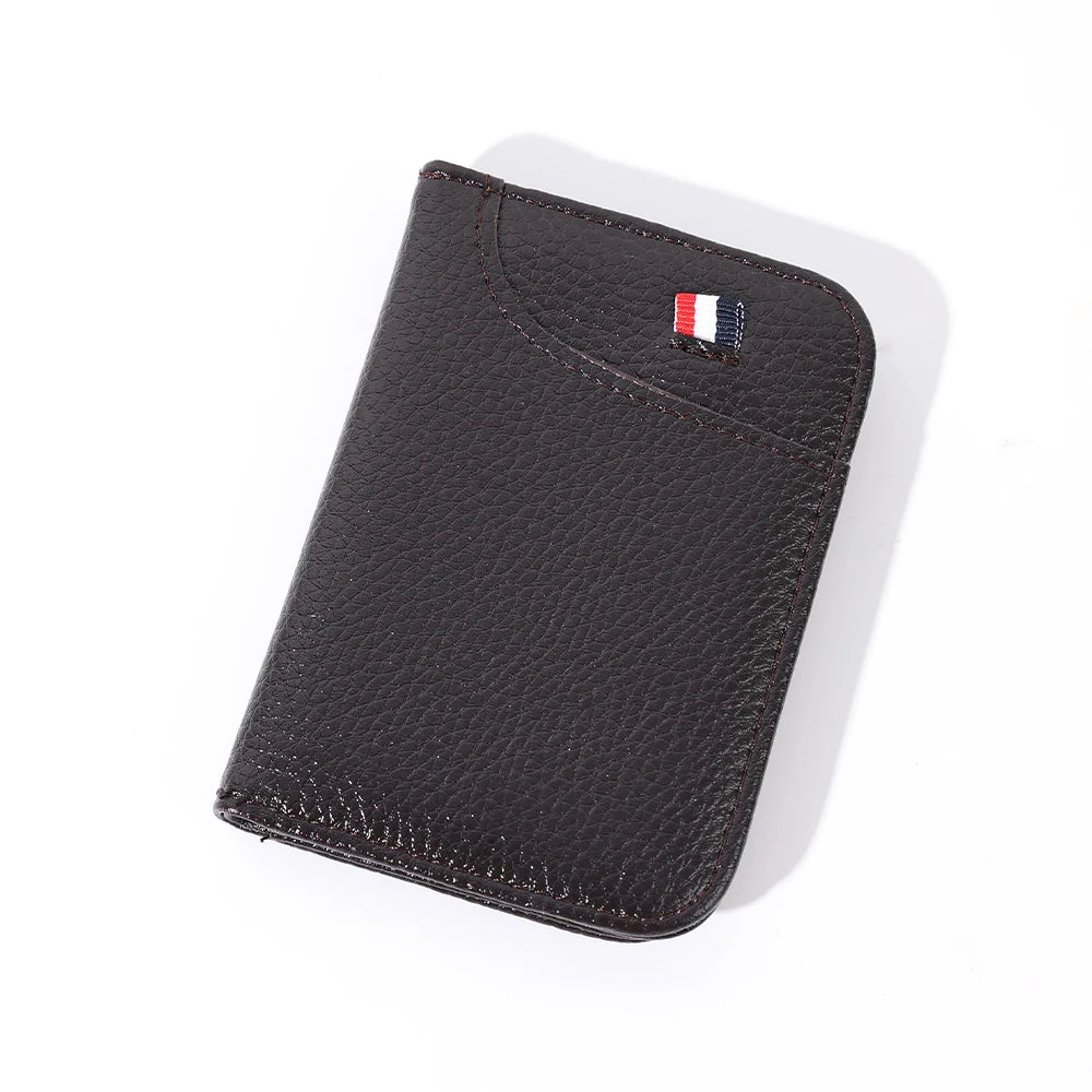 Carteira masculina slim porta-cartões