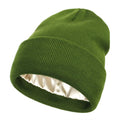 Gorro feminino forrado com cetim