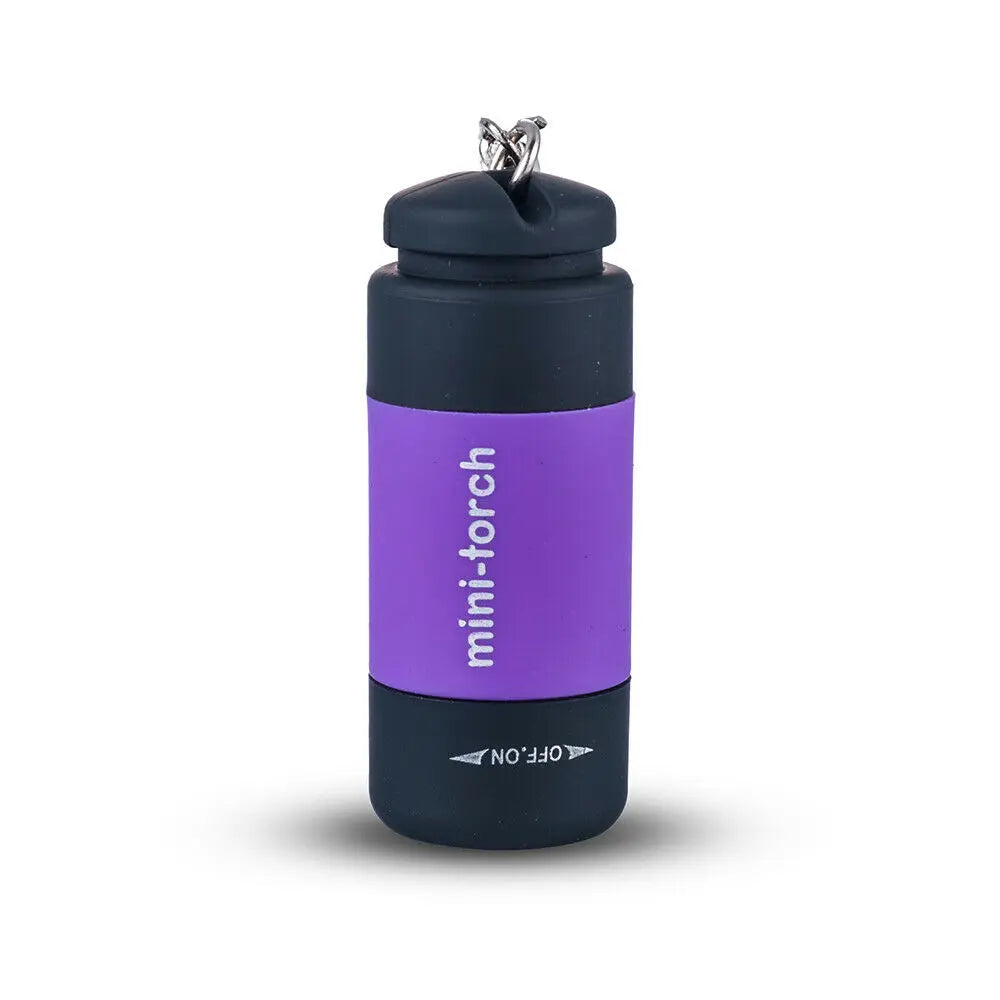 Mini lanterna LED chaveiro à prova d'água