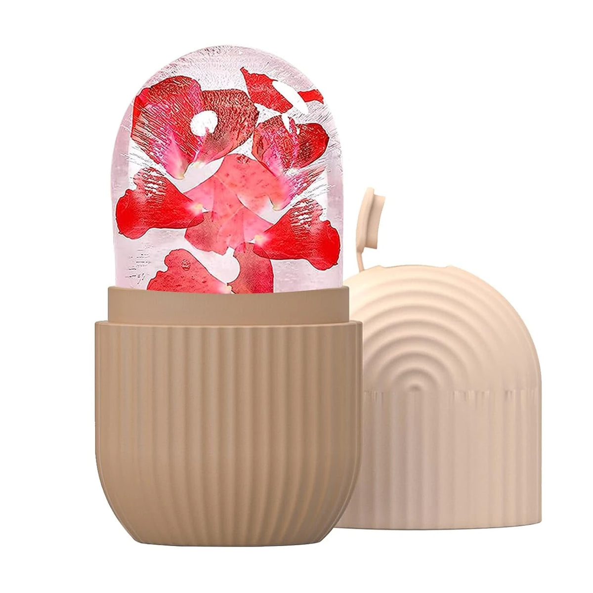 Rolo de gelo facial com gua sha