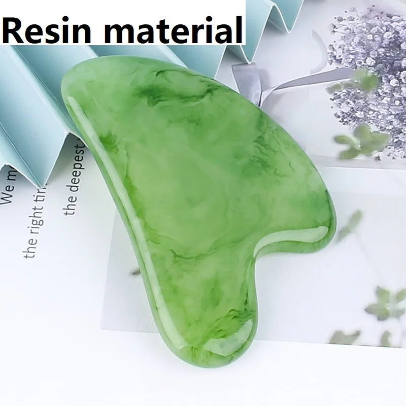Rolo facial e gua sha de resina