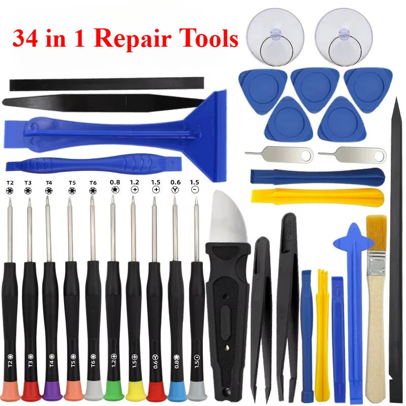 Kit chave de precisão para celular e notebook (15 a 34 peças)