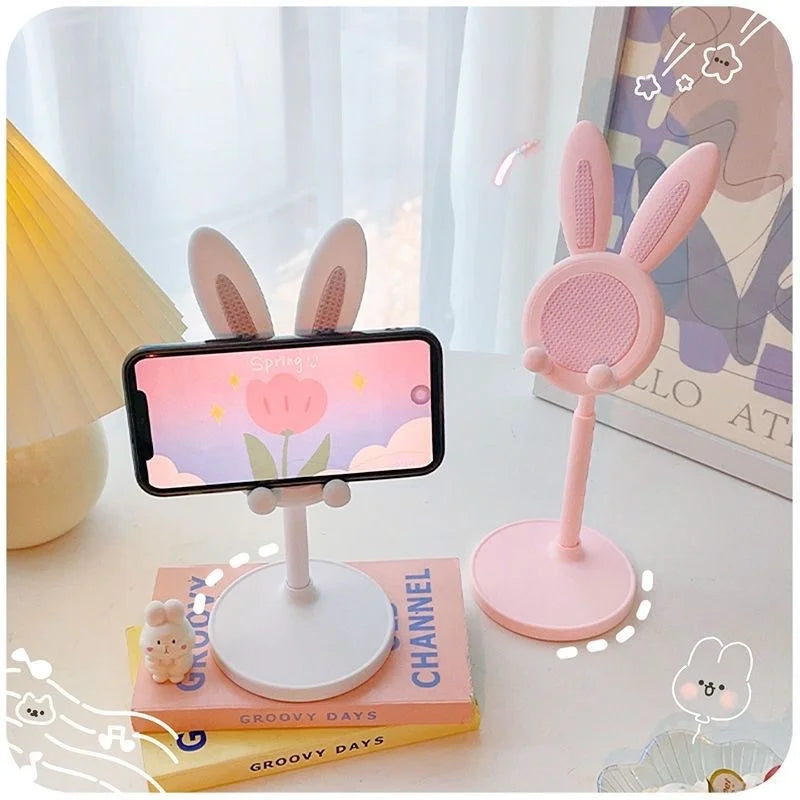 Suporte de celular de mesa ajustável em altura