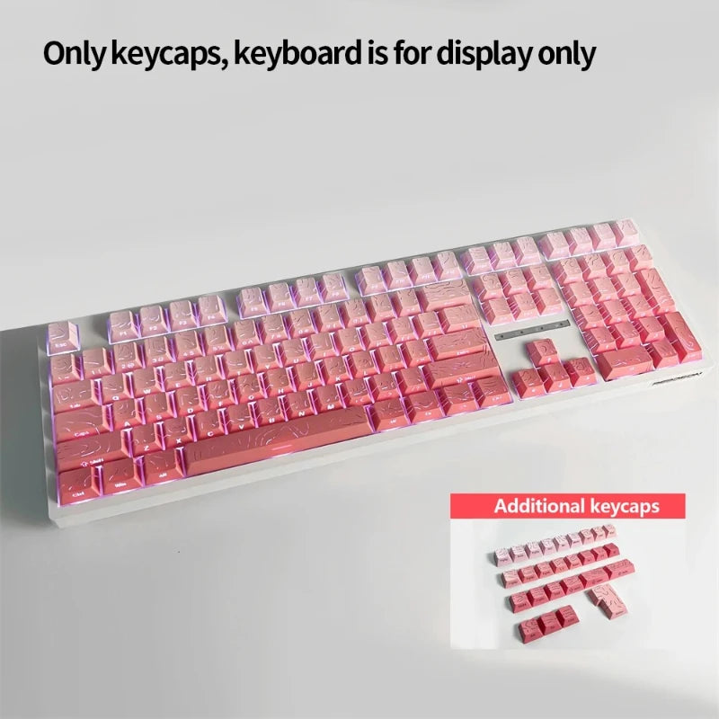 Kit de keycaps PBT para teclado mecânico