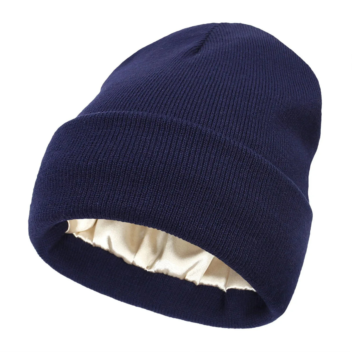 Gorro feminino forrado com cetim