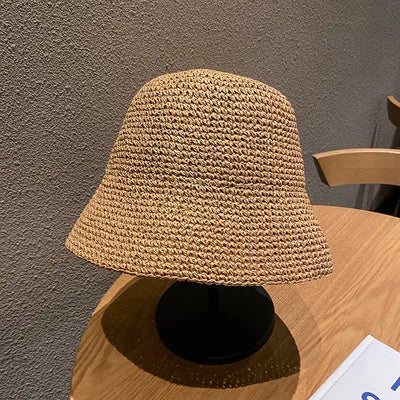 Chapéu de palha feminino para praia