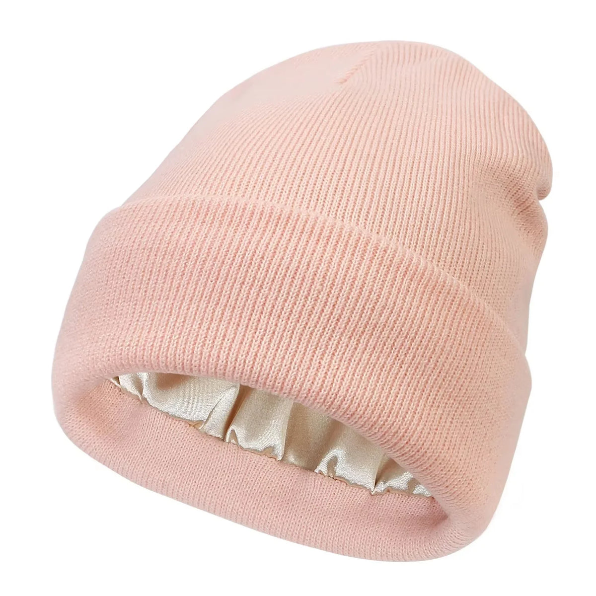 Gorro feminino forrado com cetim