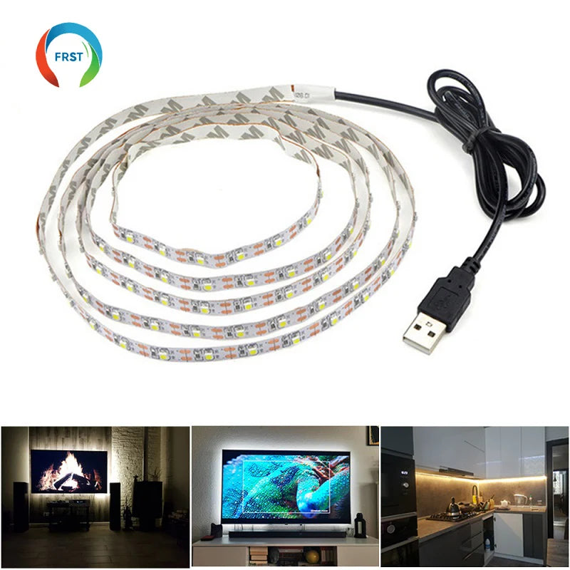 Fita LED USB para TV e quarto (2 a 5 m)