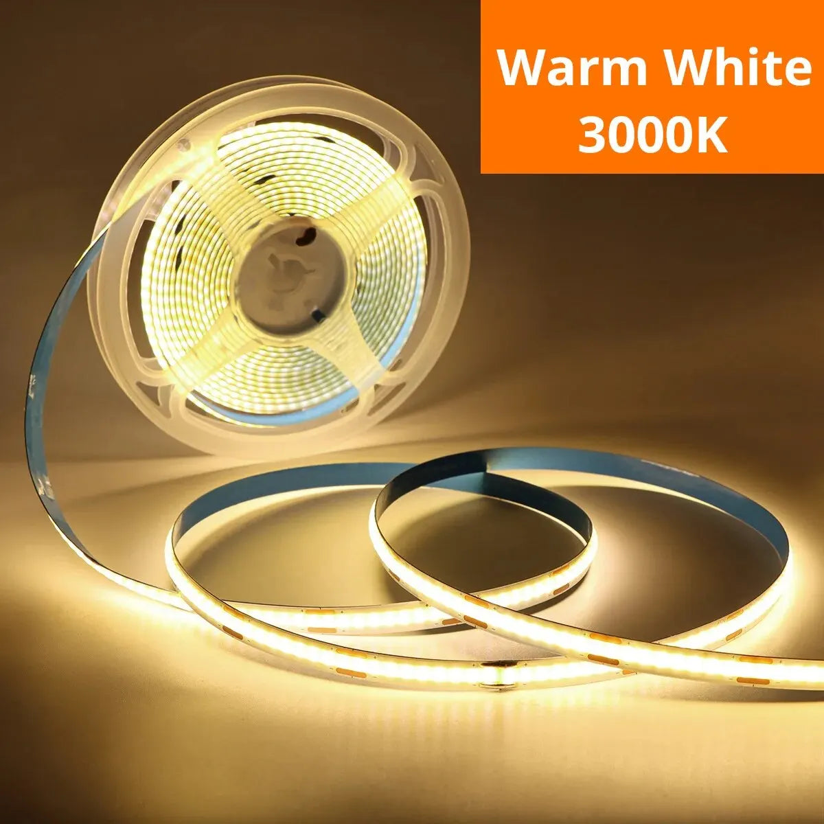 Fita LED COB USB com dimmer touch