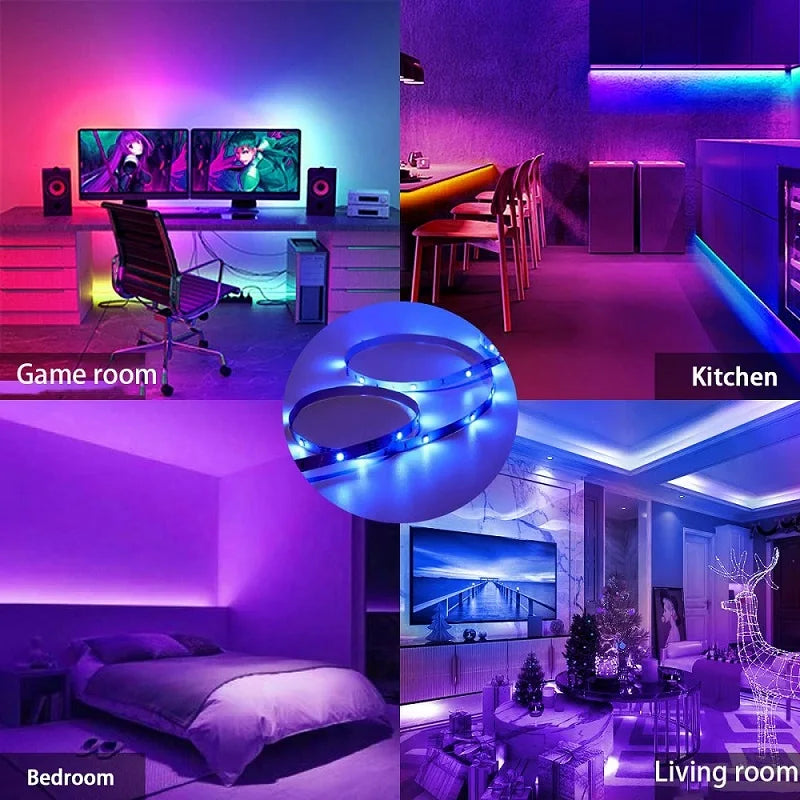 Fita LED USB para TV e quarto (2 a 5 m)