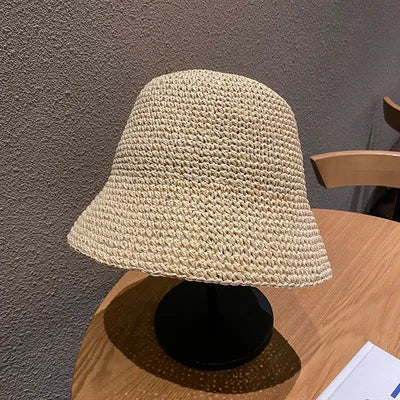 Chapéu de palha feminino para praia