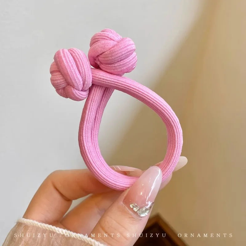 Kit de elásticos de cabelo finos e resistentes