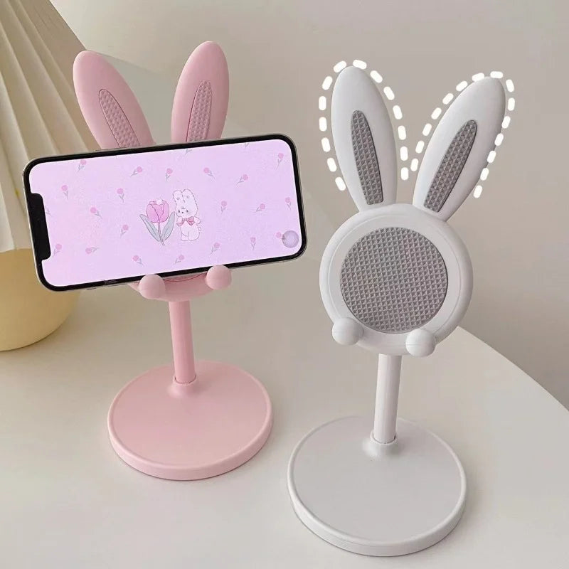 Suporte de celular de mesa ajustável em altura