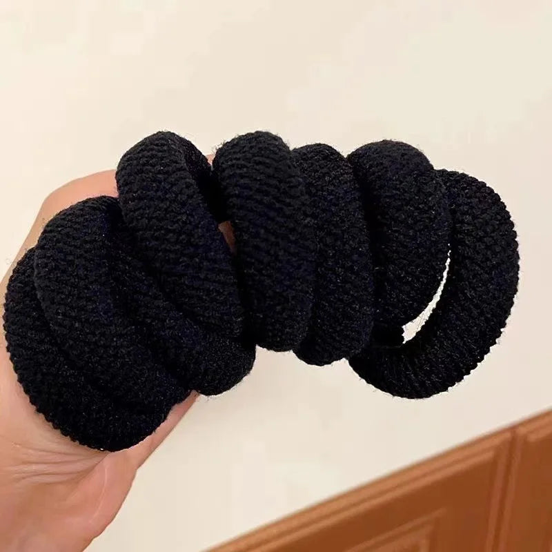 Kit de elásticos de cabelo scrunchie (5 ou 10 unidades)