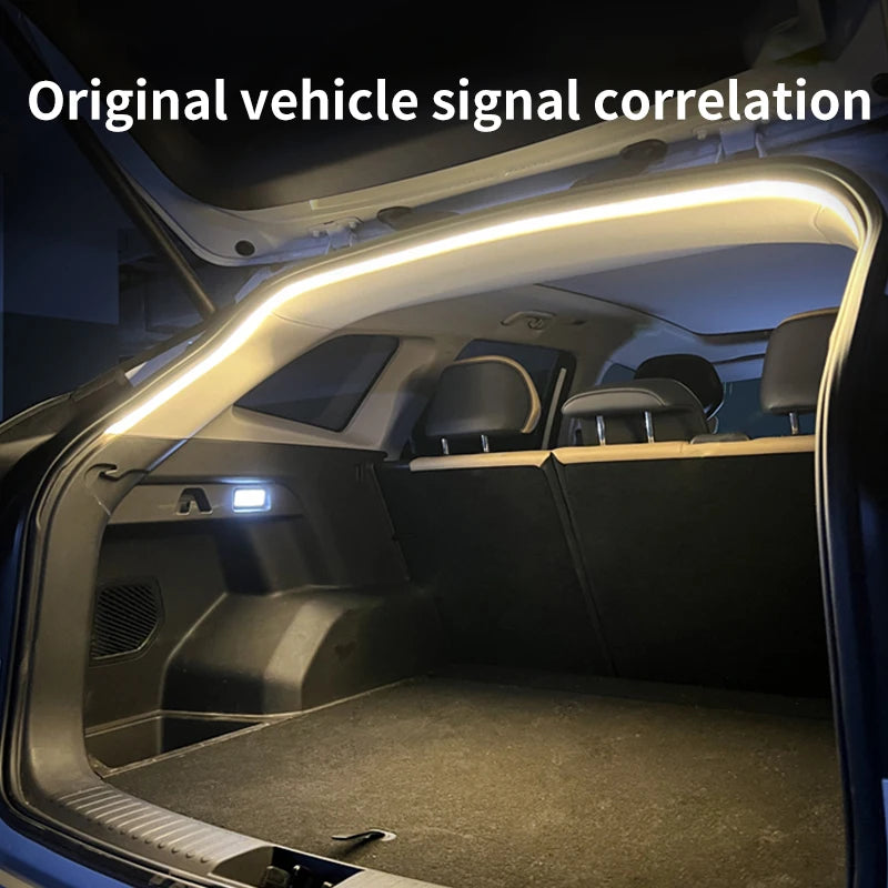 Fita LED ambiente para carro (sem fiação)