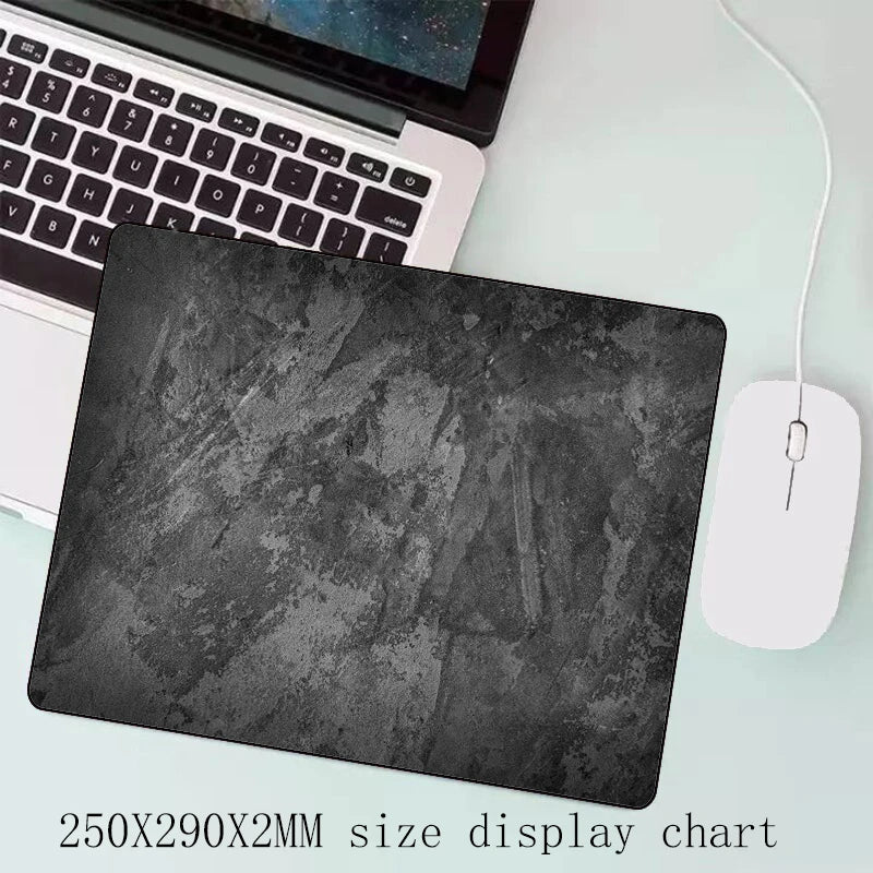 Mouse pad grande cinza (vários tamanhos)