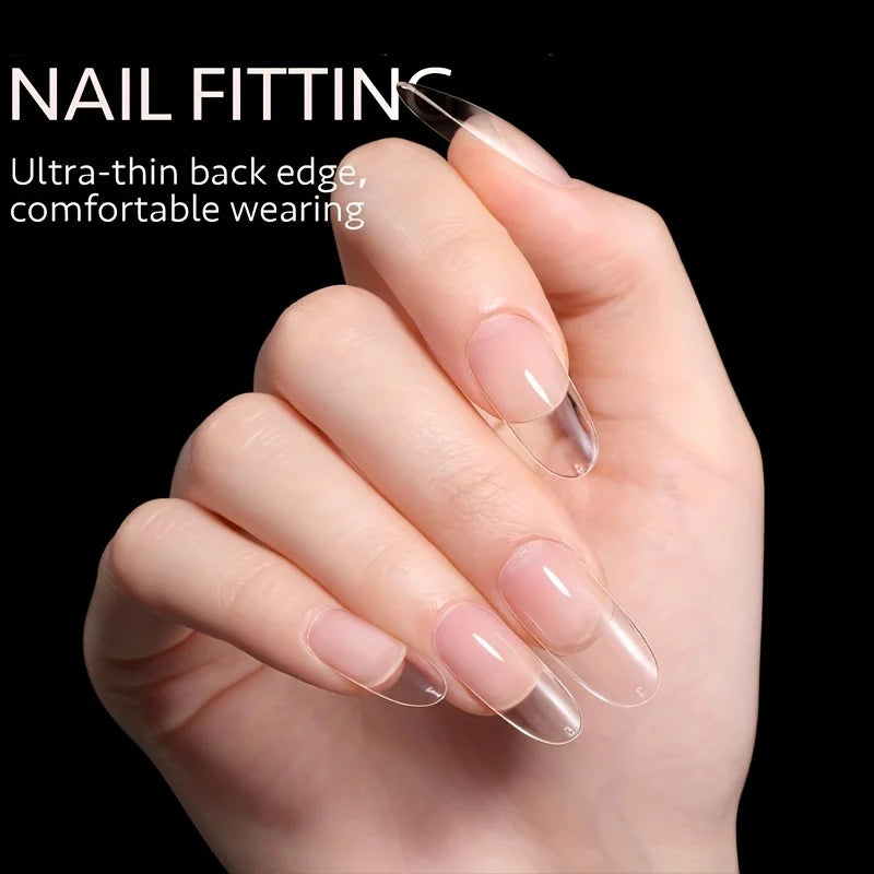 Kit 120 unhas postiças tips (vários formatos)