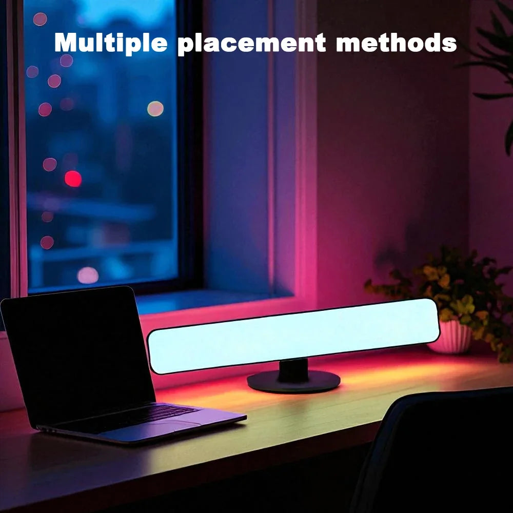 Luz RGB que reage ao som (recarregável)