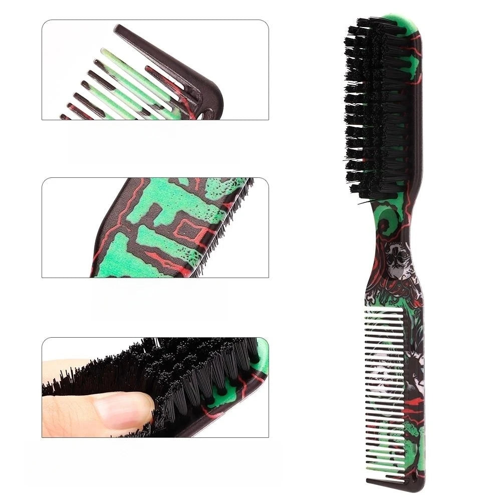 Pente dupla face para cabelo e barba