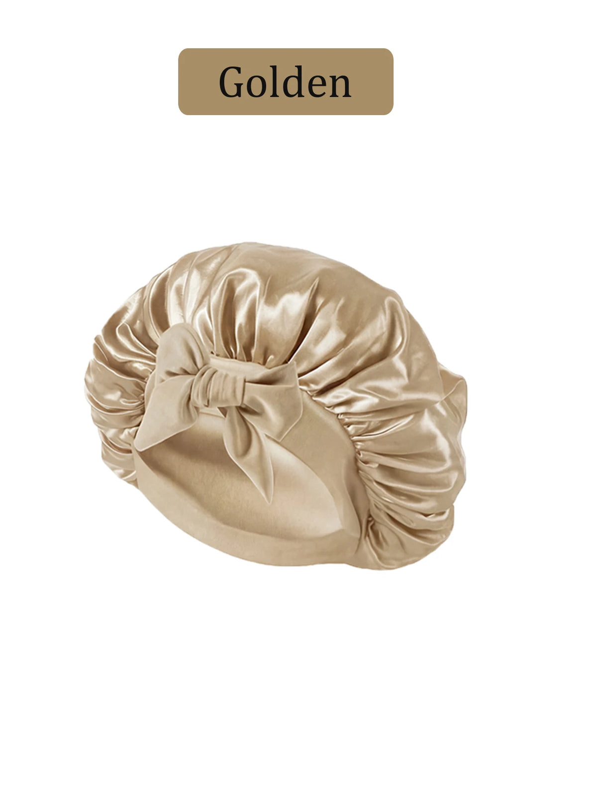 Touca de cetim para cabelo cacheado