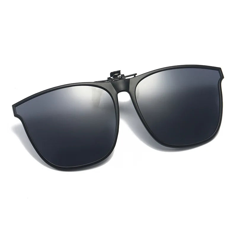 Óculos de sol clip-on polarizado para dirigir