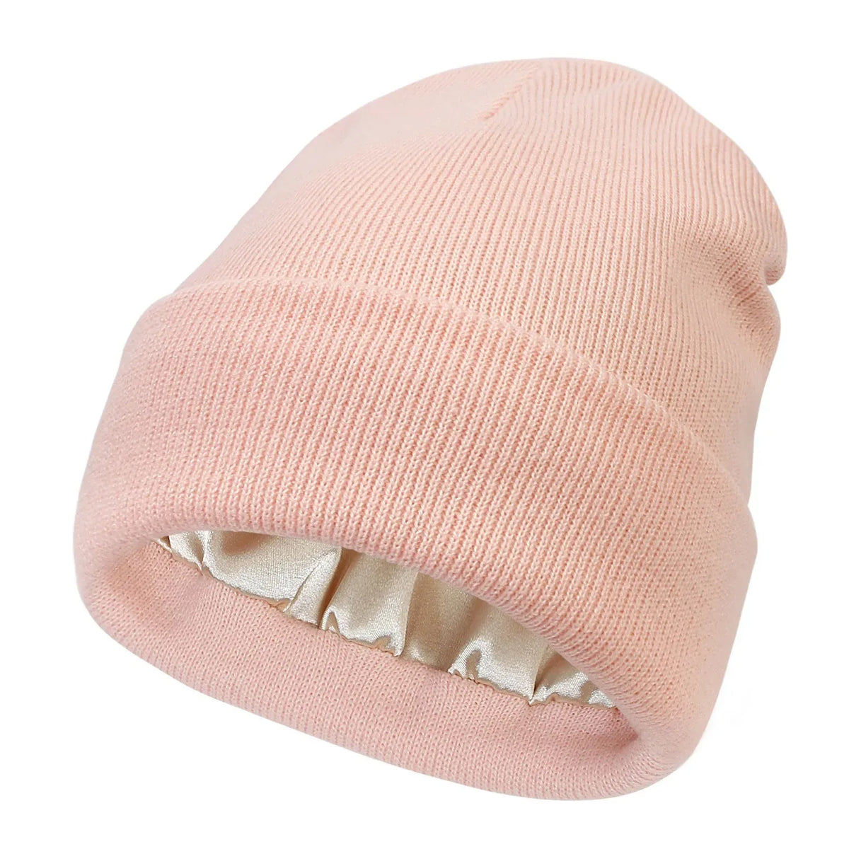 Gorro feminino forrado com cetim
