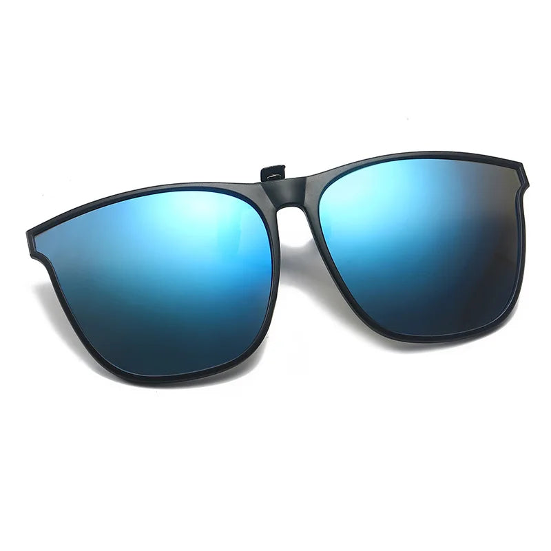 Óculos de sol clip-on polarizado para dirigir