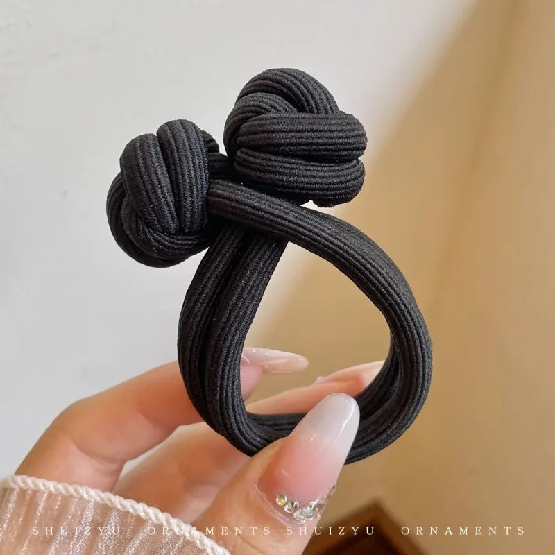 Kit de elásticos de cabelo finos e resistentes