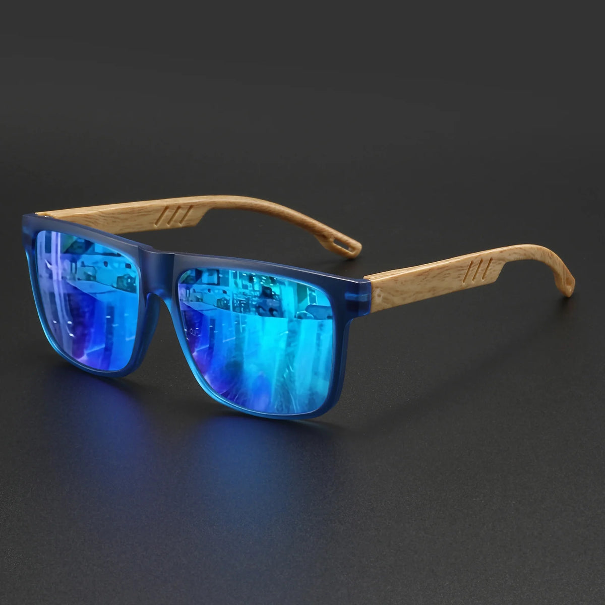 Óculos de sol quadrado com proteção UV400