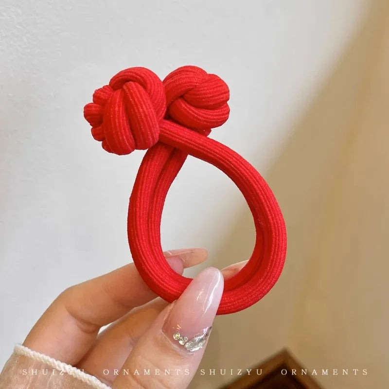 Kit de elásticos de cabelo finos e resistentes
