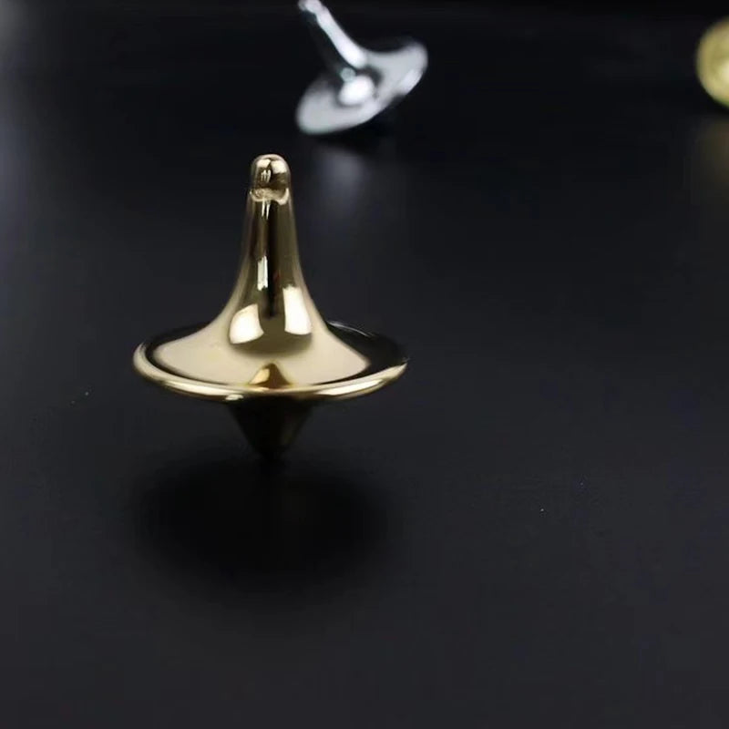 Pião de metal giratório (fidget)