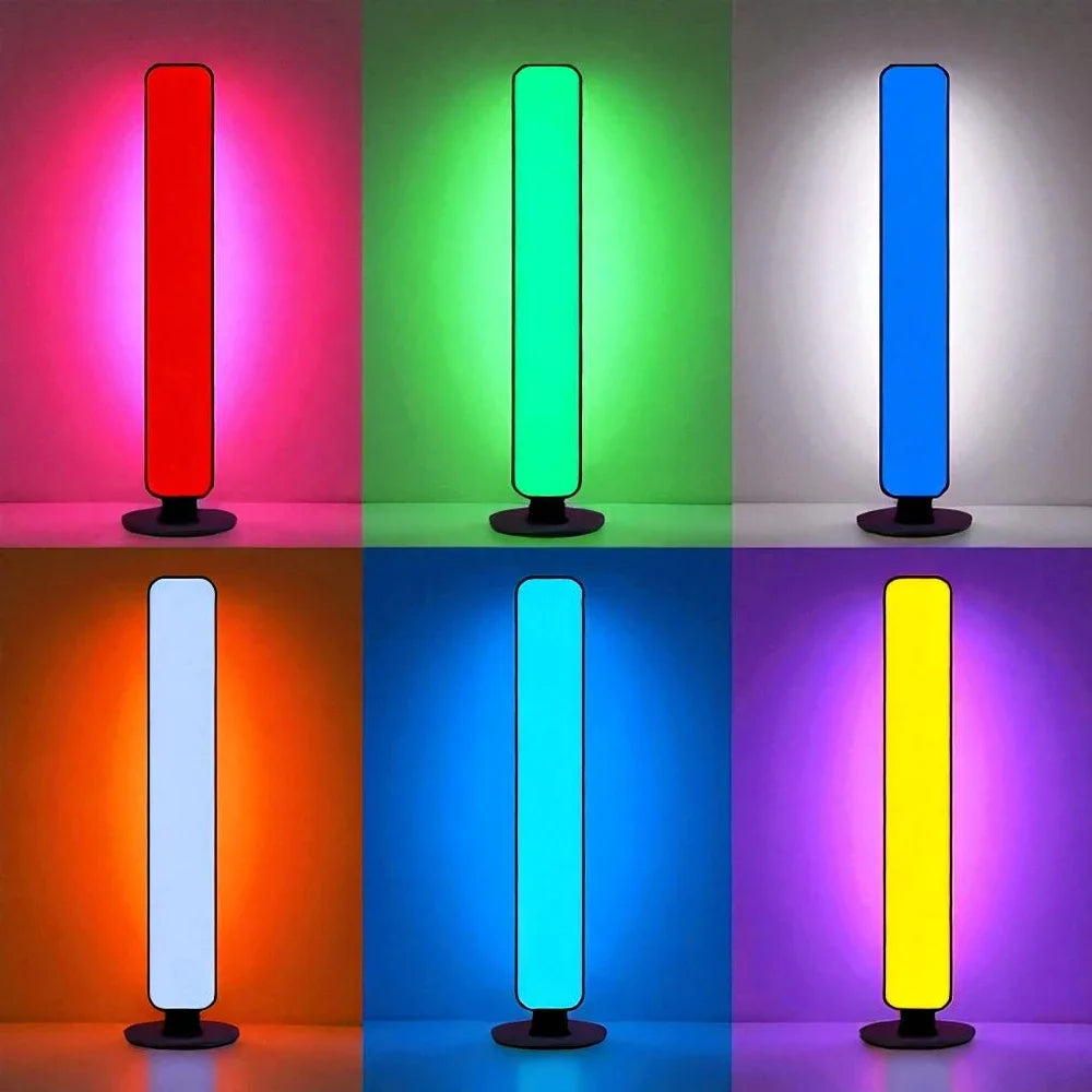 Luz RGB que reage ao som (recarregável)