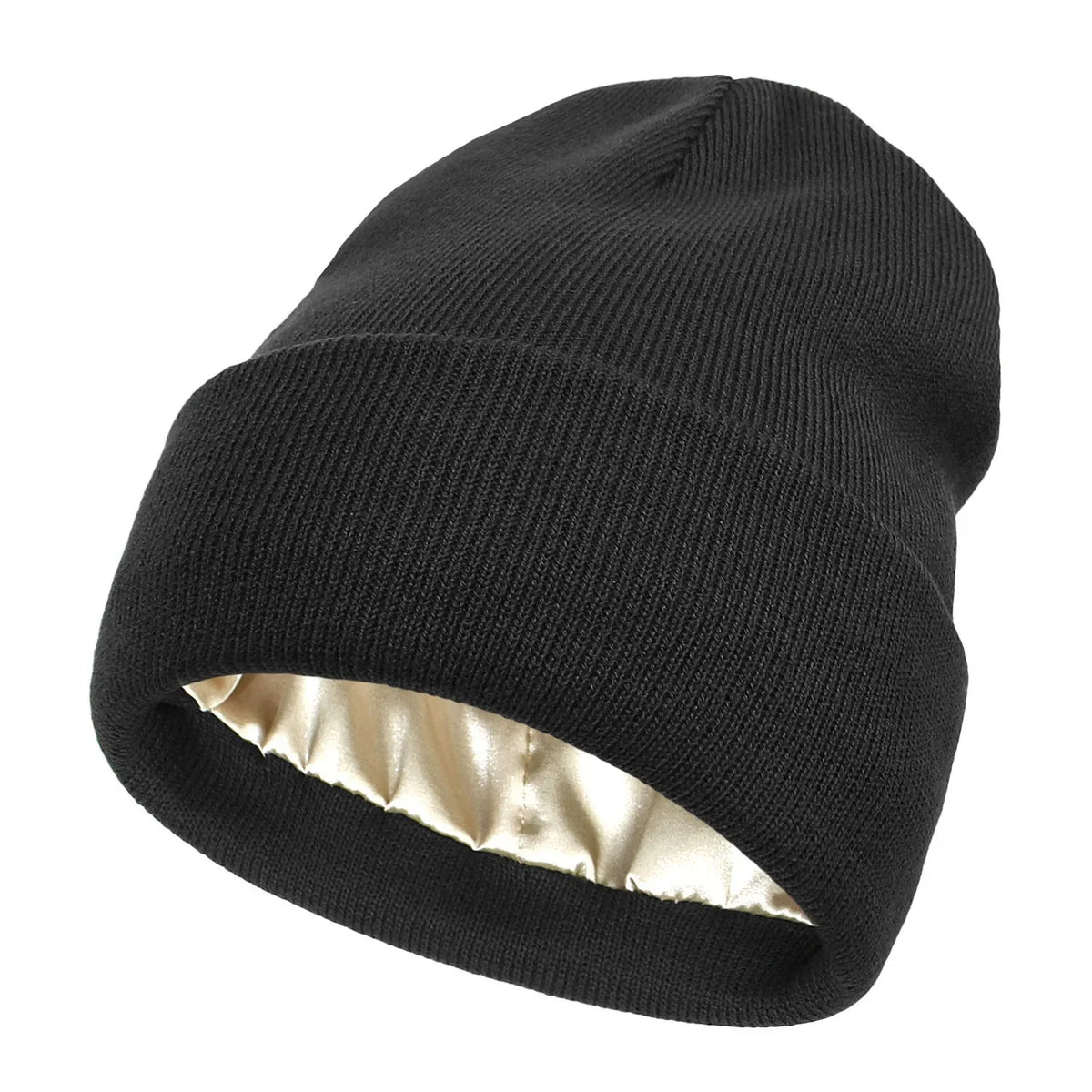 Gorro feminino forrado com cetim