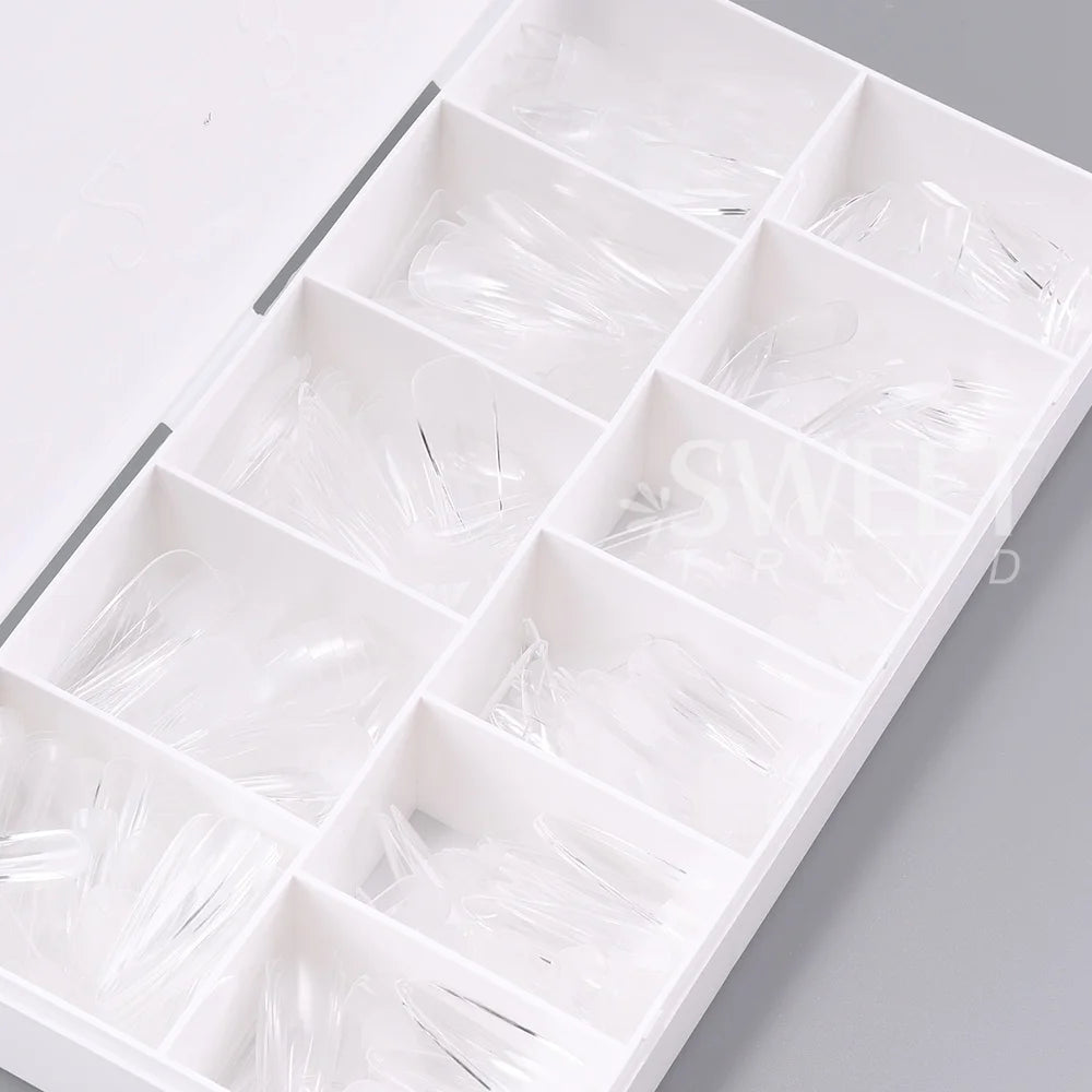Kit 550 tips de unha em gel macio