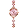 Relógio feminino pulseira com strass
