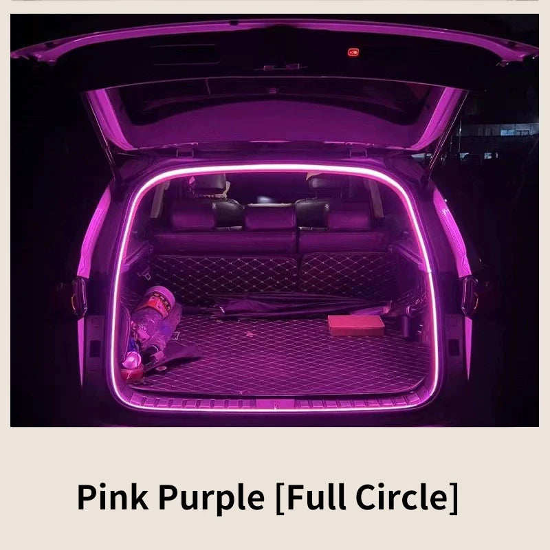 Fita LED ambiente para carro (sem fiação)