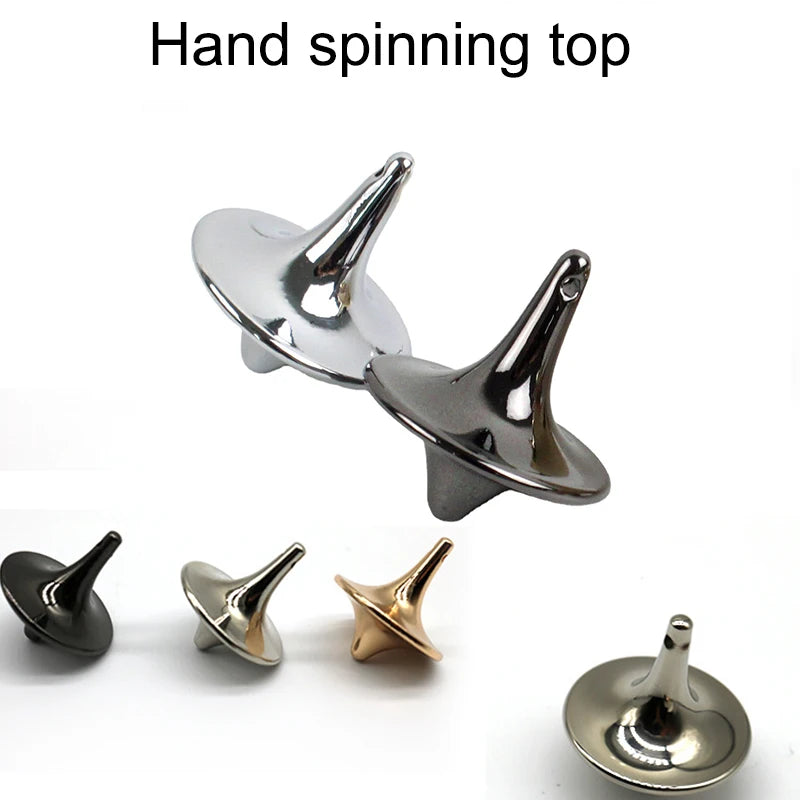 Pião de metal giratório (fidget)