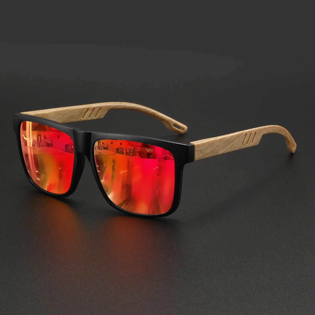 Óculos de sol quadrado com proteção UV400