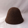 Chapéu bucket feminino de lã