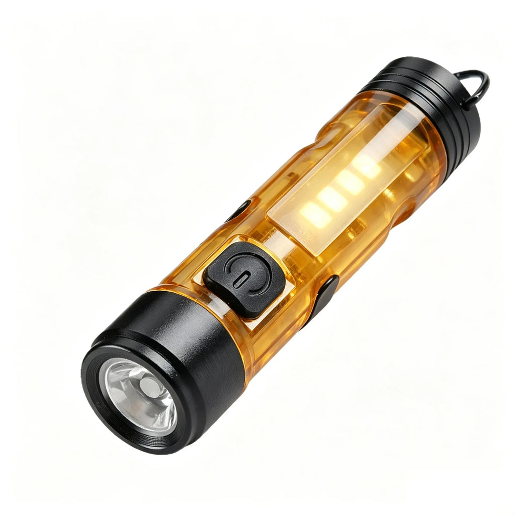 Mini lanterna chaveiro LED recarregável
