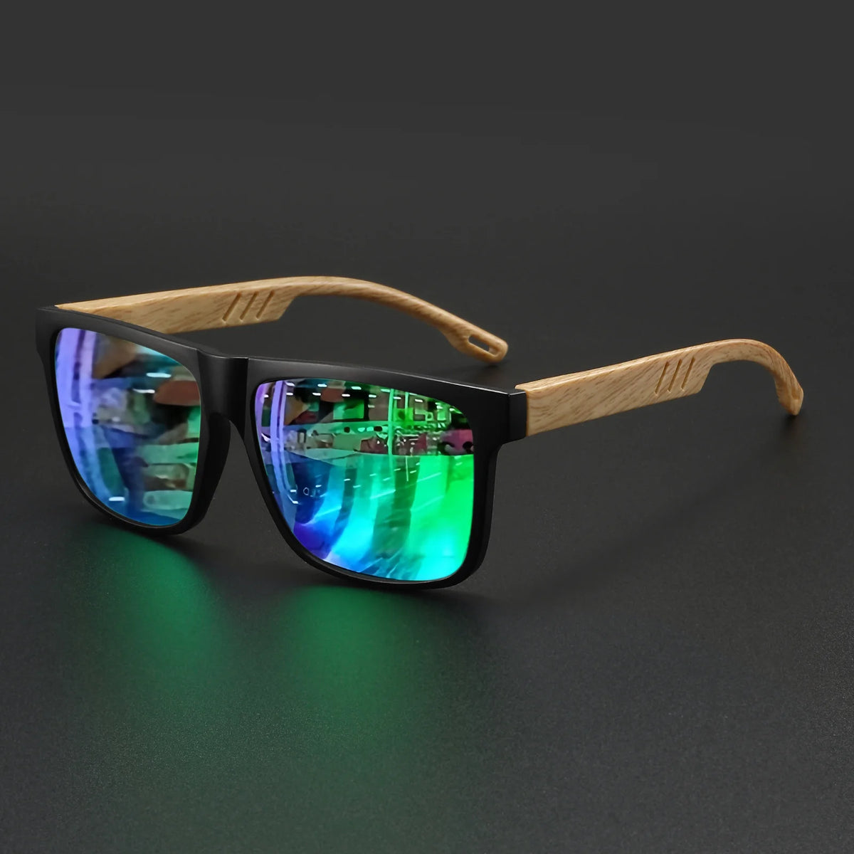 Óculos de sol quadrado com proteção UV400