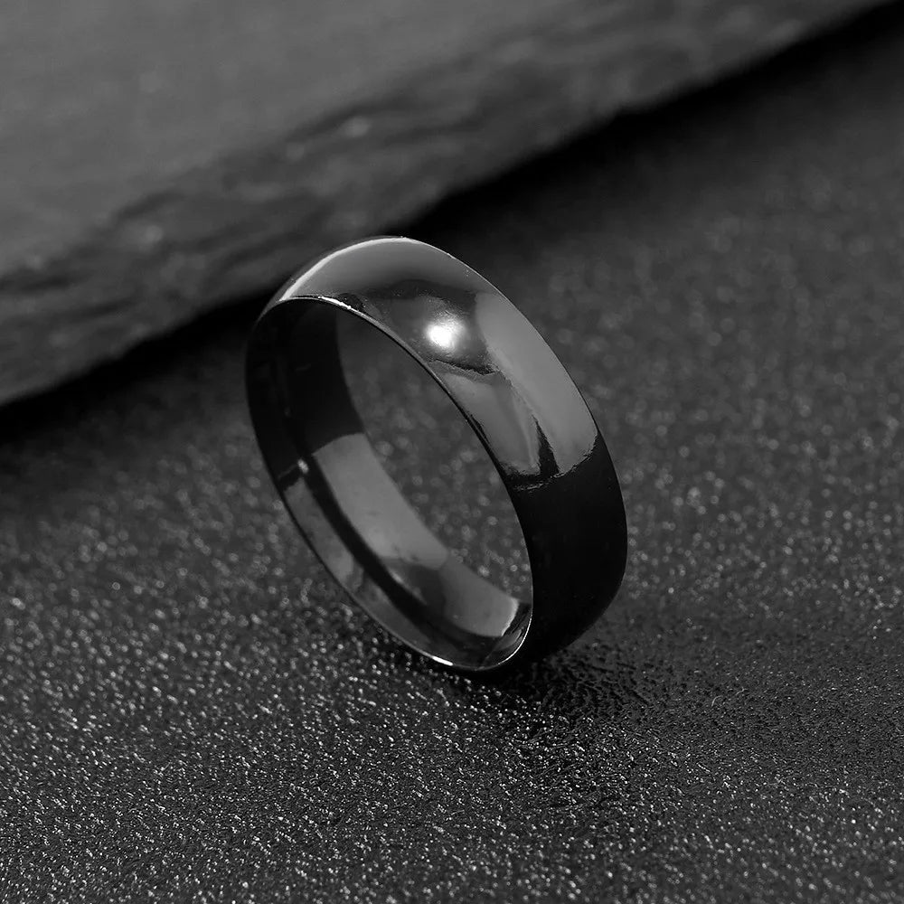 Anel fino de aço inox 2 mm