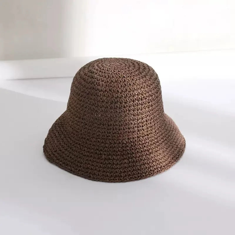 Chapéu de palha feminino para praia