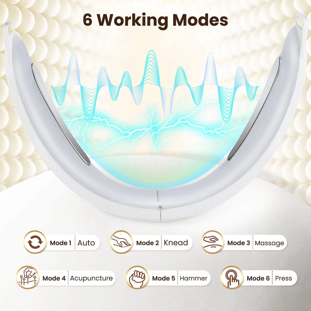 Aparelho elétrico de lifting facial V-Face (6 modos)