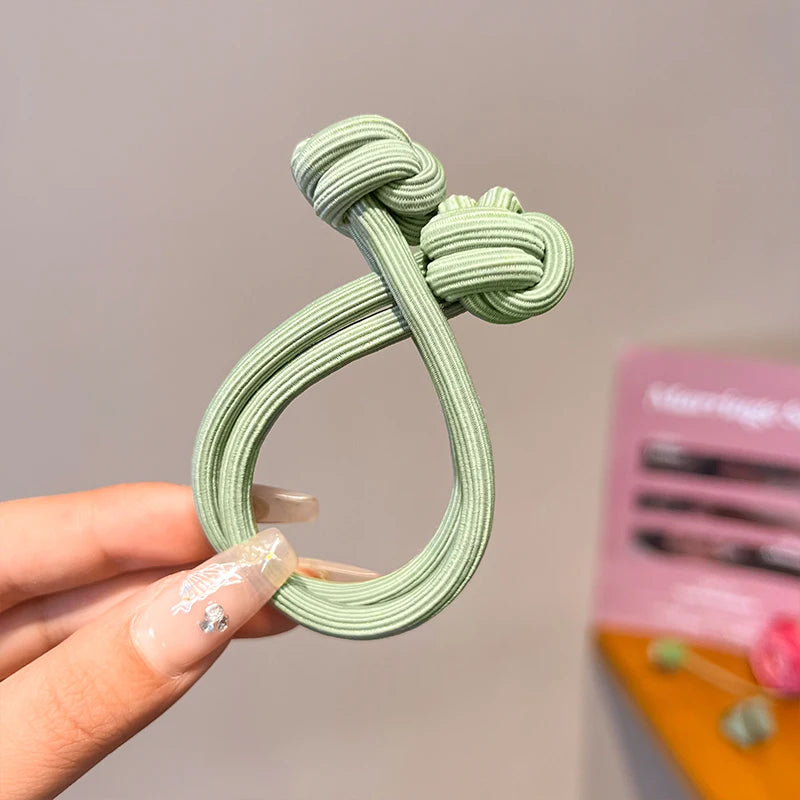 Kit de elásticos de cabelo finos e resistentes