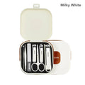 Kit cortador de unhas antiespirro 7 em 1