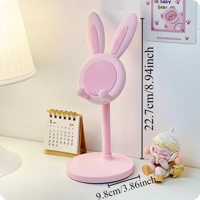 Suporte de celular de mesa ajustável em altura